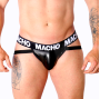 MACHO - MX25NC JOCK SCHWARZES LEDER S