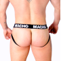 MACHO - MX25NC JOCK NERO PELLE M