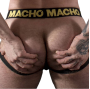 MACHO - MX25AC JOCK COURO AMARELO M