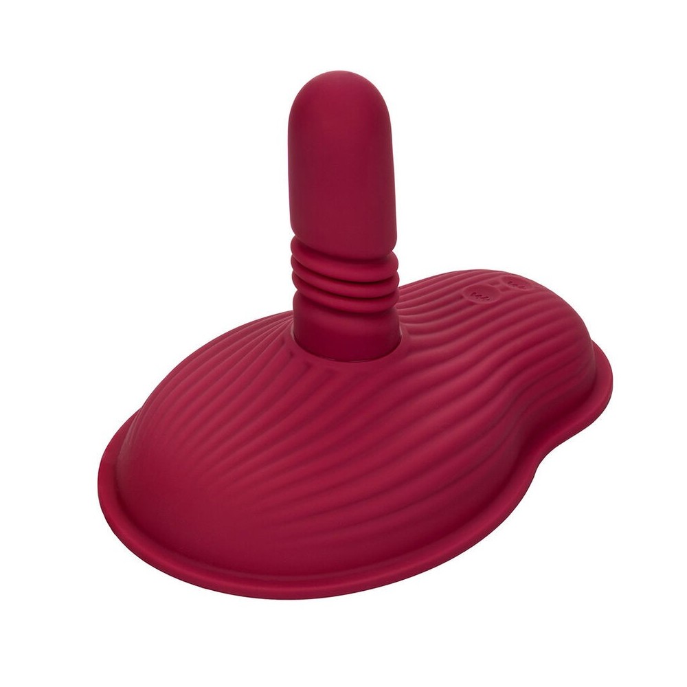 CALEXOTICS - RIDER MASSAGER DOUBLE MOTEUR TÉLÉCOMMANDE ROUGE