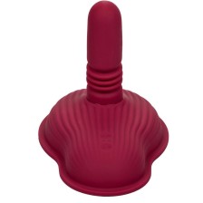 CALEXOTICS - RIDER MASSAGER DUPLO MOTOR CONTROLE REMOTO VERMELHO