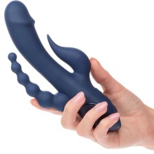 CALEXOTICS - VIBRATOR DREIFACH-ORGASMUS BLAU