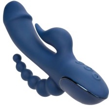 CALEXOTICS - VIBRATOR TRIPLE ORGASM BLUE