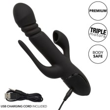 CALEXOTICS - VIBRATOR TRIPLE EUPHORIA SCHWARZ