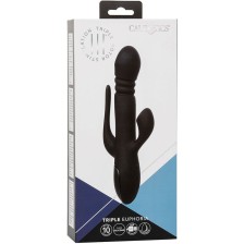 CALEXOTICS - VIBRADOR TRIPLO EUPHORIA PRETO