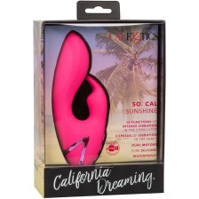 CALEXOTICS - DONC. VIBRATEUR CAL SUNSHINE RABBIT FUCHSIA PAR CALIFORNIA DREAMING