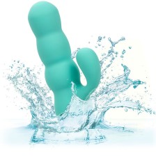 CALEXOTICS - DEL MAR DIVA VIBRATOR RABBIR AQUA GREEN BY CALIFORNIA DREAMING