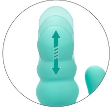 CALEXOTICS - DEL MAR DIVA VIBRATOR RABBIR AQUA GREEN BY CALIFORNIA DREAMING