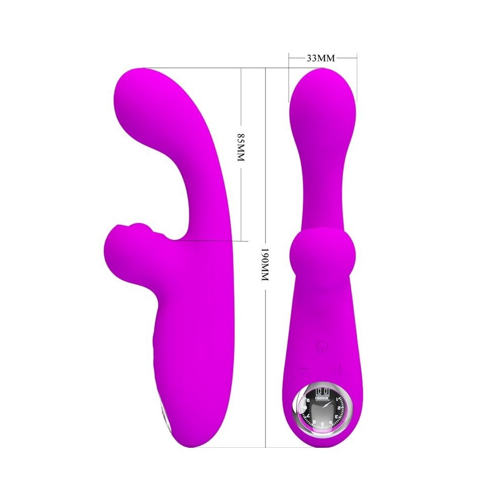 PRETTY LOVE - SKYLAR PURPLE STIMULATOR VIBRATOR