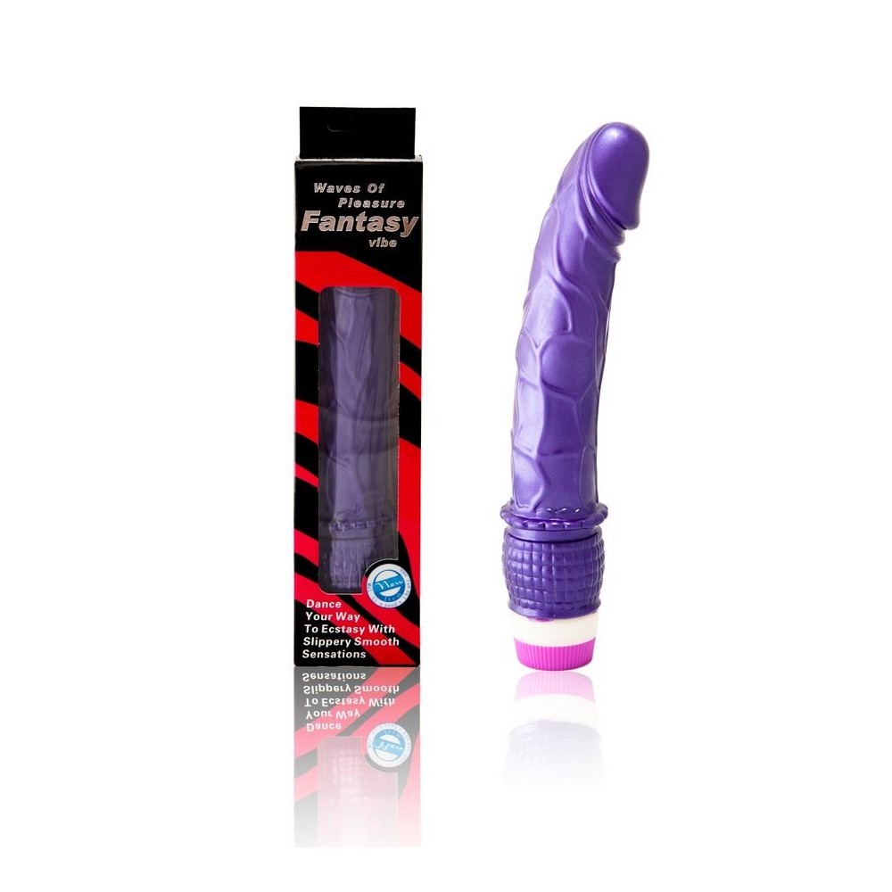 BAILE - WAVES OF PLEASURE VIBRATOR 23 CM PURPLE