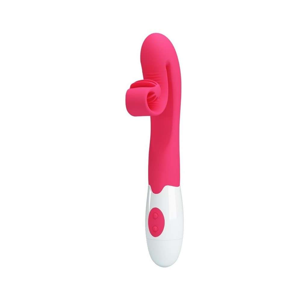 ROMANCE - VIBRADOR E ESTIMULADOR 30 VELOCIDADES COR-DE-ROSA