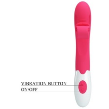 ROMANCE - VIBRATEUR ET STIMULATEUR 30 VITESSES ROSE