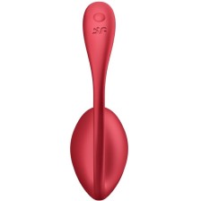 SATISFYER - SHINY PETAL G POINT REMOTE CONTROL STIMULATOR RED FREE APP