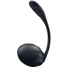 SATISFYER - RIBBED PETAL G POINT STIMULATOR REMOTE CONTROL BLACK FREE APP