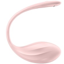 SATISFYER - RIBBED PETAL ESTIMULADOR DE CONTROLE REMOTO G POINT ROSE COM APLICATIVO GRATUITO