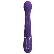 PRETTY LOVE - DEJON VIBRADOR COELHO 3 EM 1 MULTIFUNO ROXO