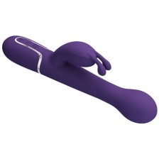 PRETTY LOVE - DEJON RABBIT VIBRATOR 3 IN 1 MULTIFUNKTIONS-LILA