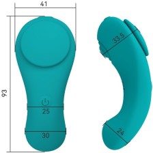 ARMONY - PLEASURE PANTY VIBRATOR FERNBEDIENUNG 3 GESCHWINDIGKEITEN GRÜN