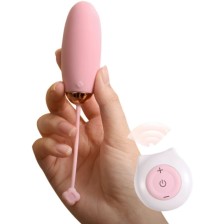 ARMONY - KITTY FUN EGG VIBRADOR CONTROLE REMOTO 10 VIBRAÇÕES ROSA