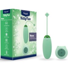 ARMONY - KITTY FUN VIBRATORE UOVO TELECOMANDO 10 VIBRAZIONI VERDE