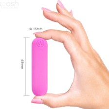 ARMONY - SPLASH HEHE VIBRATOR BULLET SILICONE 10 VIBRATIONS 65 X 15 CM PINK