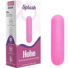 ARMONY - SPLASH HEHE VIBRATOR BULLET SILIKON 10 VIBRATIONEN 65 X 15 CM ROSA