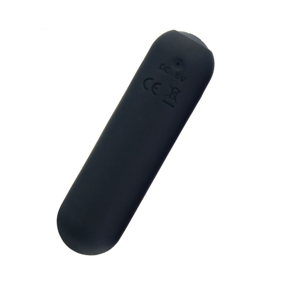 ARMONY - SPLASH HAHA VIBRADOR BALA SILICONE 10 VIBRAÇÕES 75 X 19 CM PRETO