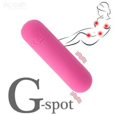 ARMONY - SPLASH HAHA VIBRADOR BALA SILICONE 10 VIBRAÇÕES 75 X 19 CM ROSA