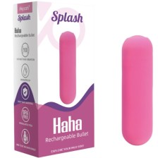 ARMONY - SPLASH HAHA VIBRATORE BULLET IN SILICONE 10 VIBRAZIONI 75 X 19 CM ROSA