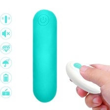 ARMONY - SPLASH JOLINE VIBRATOR BULLET SILICONE REMOTE CONTROL 10 VIBRATIONS 65 X 15 CM GREEN