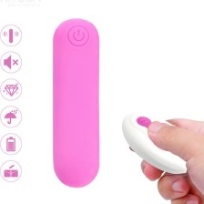 ARMONY - SPLASH JOLINE VIBRATOR BULLET SILIKON FERNBEDIENUNG 10 VIBRATIONEN 65 X 15 CMROSA