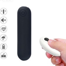 ARMONY - SPLASH JOLINE VIBRATOR BULLET SILICONE REMOTE CONTROL 10 VIBRATIONS 65 X 15 CM BLACK