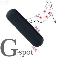 ARMONY - SPLASH JOIE VIBRADOR BULLET SILICONE CONTROLE REMOTO 10 VIBRAÇÕES 75 X 19 CM PRETO