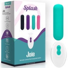 ARMONY - SPLASH JOIE VIBRATOR BULLET SILIKON FERNBEDIENUNG 10 VIBRATIONEN 75 X 19 CM GRÜN