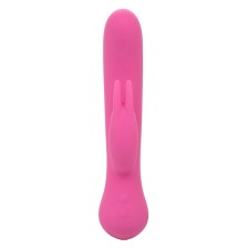 CALEXOTICS - FIRST TIME VIBRADOR COELHO RECARREGÁVEL ROSA