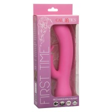 CALEXOTICS - FIRST TIME VIBRATEUR LAPIN RECHARGEABLE ROSE