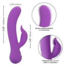 CALEXOTICS - FIRST TIME VIBRADOR PLEASER RECARREGÁVEL ROXO