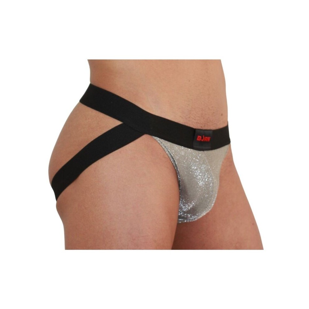 BURN - 001 JOCK BEIGE BRILLANT / NOIR M