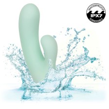 CALEXOTICS - PACIFICA FIJI VIBRADOR E ESTIMULADOR PONTO G 10 VIBRAÇÕES AQUA