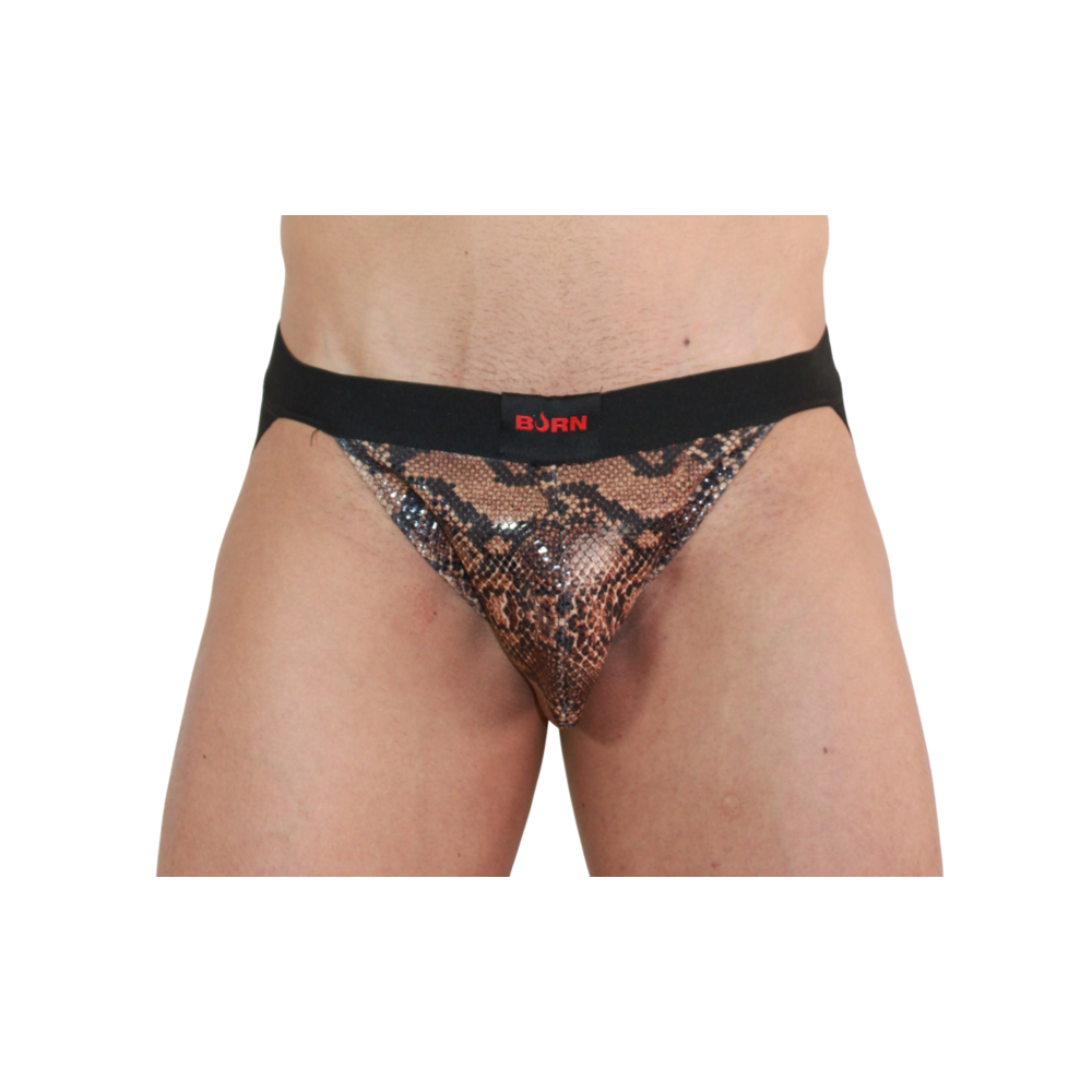 BURN - 002 JOCK SNAKE BLACK S