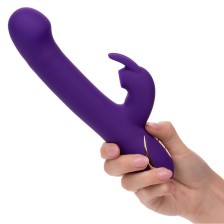 CALEXOTICS - JACK RABBIT VIBRADOR E ESTIMULADOR 7 VIBRAÇÕES E MODO DE SUCÇÕES AZUL