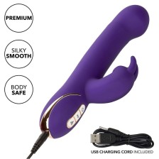 CALEXOTICS - JACK RABBIT VIBRADOR E ESTIMULADOR 7 VIBRAÇÕES E MODO DE SUCÇÕES AZUL