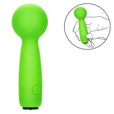 CALEXOTICS - NEON VIBES THE BUBBLY VIBE MINI-MASSAGER 10 VIBRATIONEN GRÜN