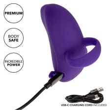 CALEXOTICS - ENVY HANDHELD ROLLING BALL MASSAGER 7 VIBRATIONS PURPLE