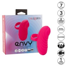 CALEXOTICS - ENVY MASSAGGIATORE PALLA ROTANTE PORTATILE 7 VIBRAZIONI ROSA