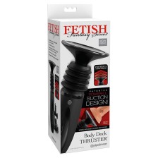 FETISH FANTASY SERIES - BODY DOCK THRUSTER DILDO CLAMP COM 7 MODOS DE EMPURRAR PRETO