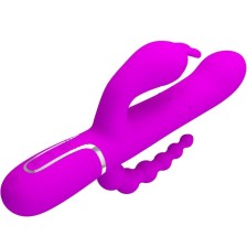 PRETTY LOVE - CAMMY TRIPLE VIBRATOR MULTIFUNCTION 4 IN 1 PINK