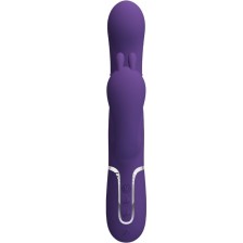 PRETTY LOVE - CAMMY TRIPLE VIBRATOR MULTIFUNCTION 4 IN 1 PURPLE