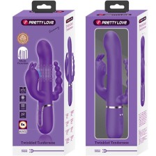 PRETTY LOVE - CAMMY TRIPLE VIBRATOR MULTIFUNCTION 4 IN 1 PURPLE