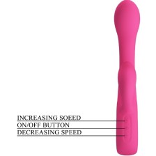 PRETTY LOVE - FRITZ RABBIT VIBRADOR 12 VIBRAÇÕES ROSA